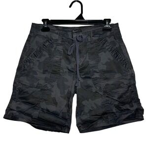 Supplies‎ Camo Cargo Shorts Women's Size 26W Dark Grey